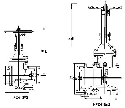排渣闸阀(图2)