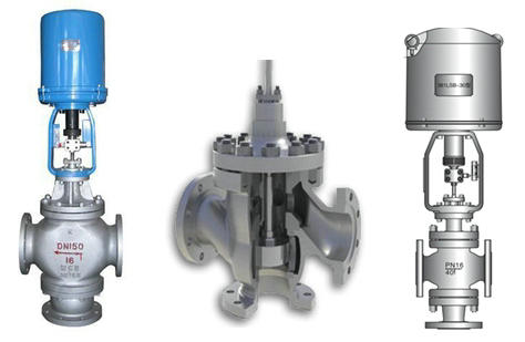 电动三通合流调节阀(图2)