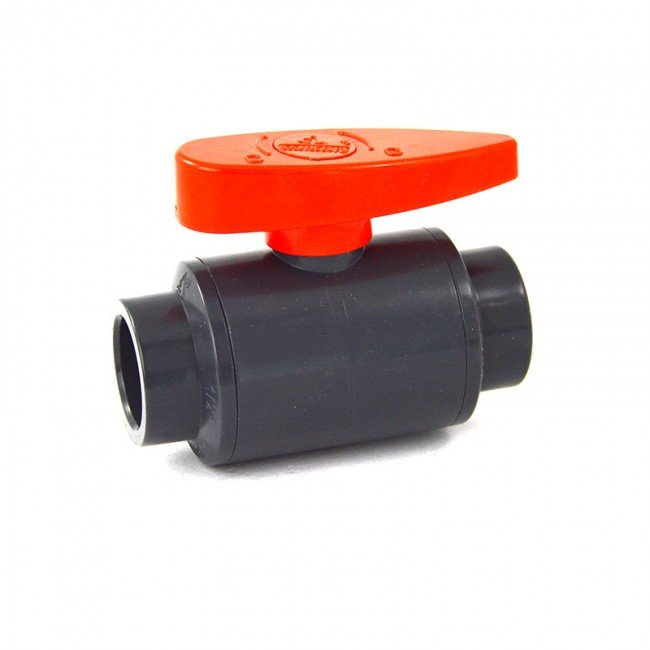 红柄PVC球阀