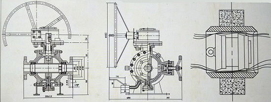 PIG阀管道清洁排空隔离两位切断球阀清管阀(图2)
