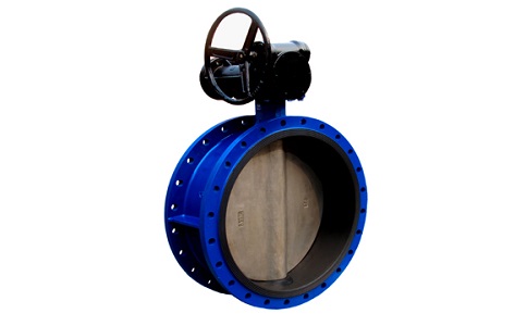 双法兰中线软密封衬胶蝶阀D341X