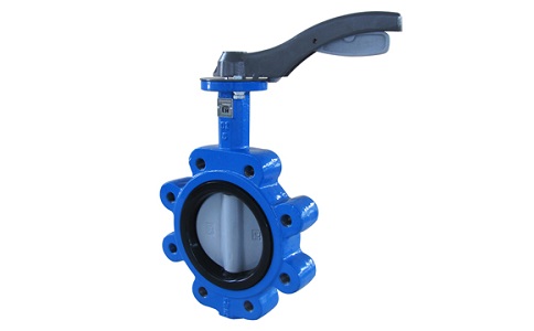 单夹式LT型手柄蝶阀LTD71X