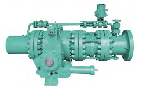 水轮机进水重锤式液控缓闭球阀HQ7S47F(H)