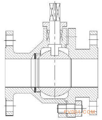 煤化工金属密封耐磨球阀高频振动机理研究及结构