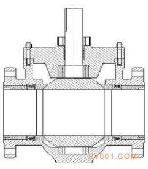 煤化工金属密封耐磨球阀高频振动机理研究及结构