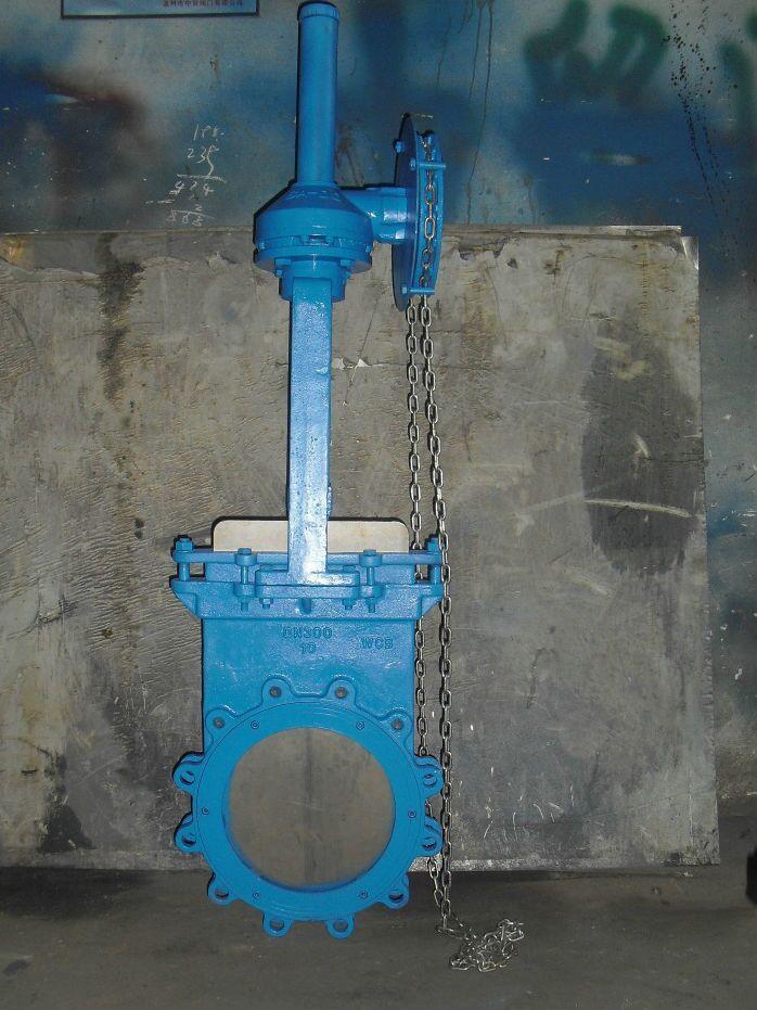 产地永嘉通径-公称压力0.6-1.6MPa耐磨刀闸阀(图3) 浙江PZ73H刀闸阀价格