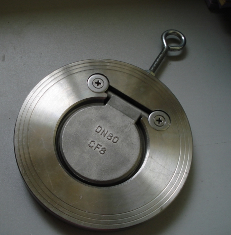 止回阀
(图10) H74H,H74W,H74X对夹旋启式止回