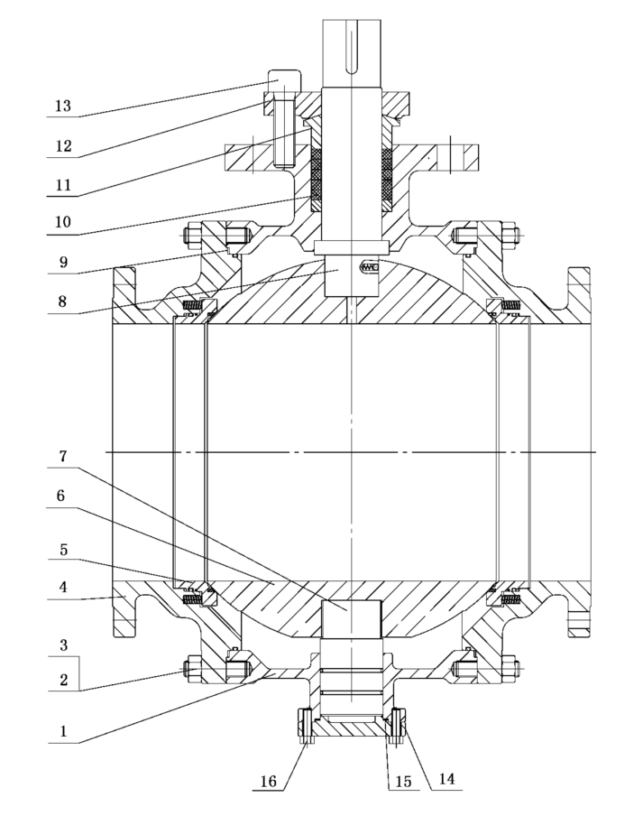 三片式球阀_上装式电动球阀_bw对焊式球阀规格
